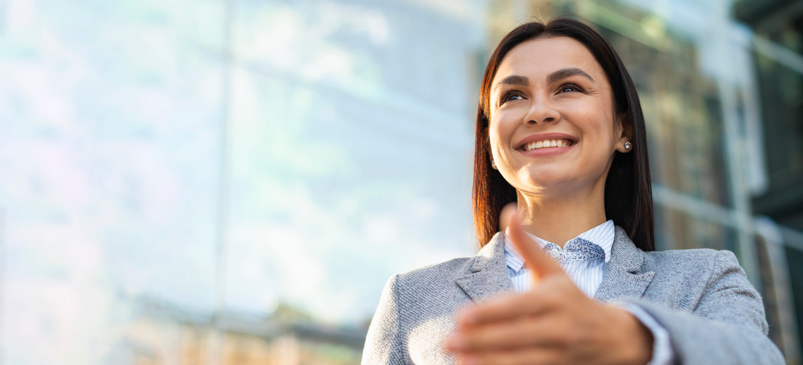 Business owners reviewing documents